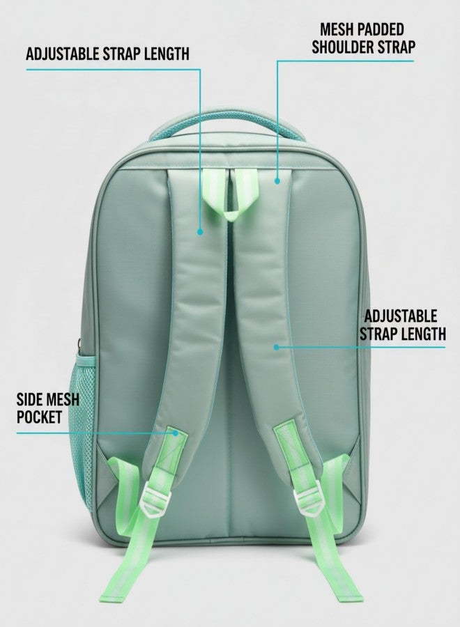 Stylbase Cartoon Printed School Bag for Boys and Girls | Waterproof Backpack Bag for Travelling Sports | Kids Bag Ideal for 1st to 3rd Class | School Bags for 5 7 Years (Flamingo) - Image 4